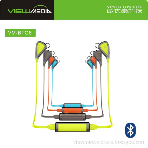 2016 Viewmedia bluetooth earphone with power bank VM-Q8